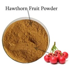 Hawthorn Berry Fruit Powder Raw Fresh Crataegus Soluble Powder Fine 100g-500g