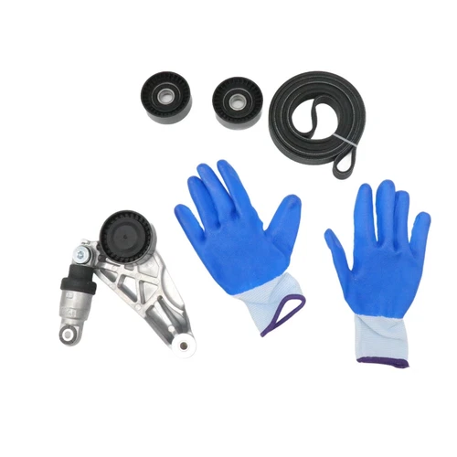 V-Ribbed Belt & Tensioner & Idler Pulley Kit for 2012-2018 JEEP Wrangler JK 3.6L - Picture 22 of 22