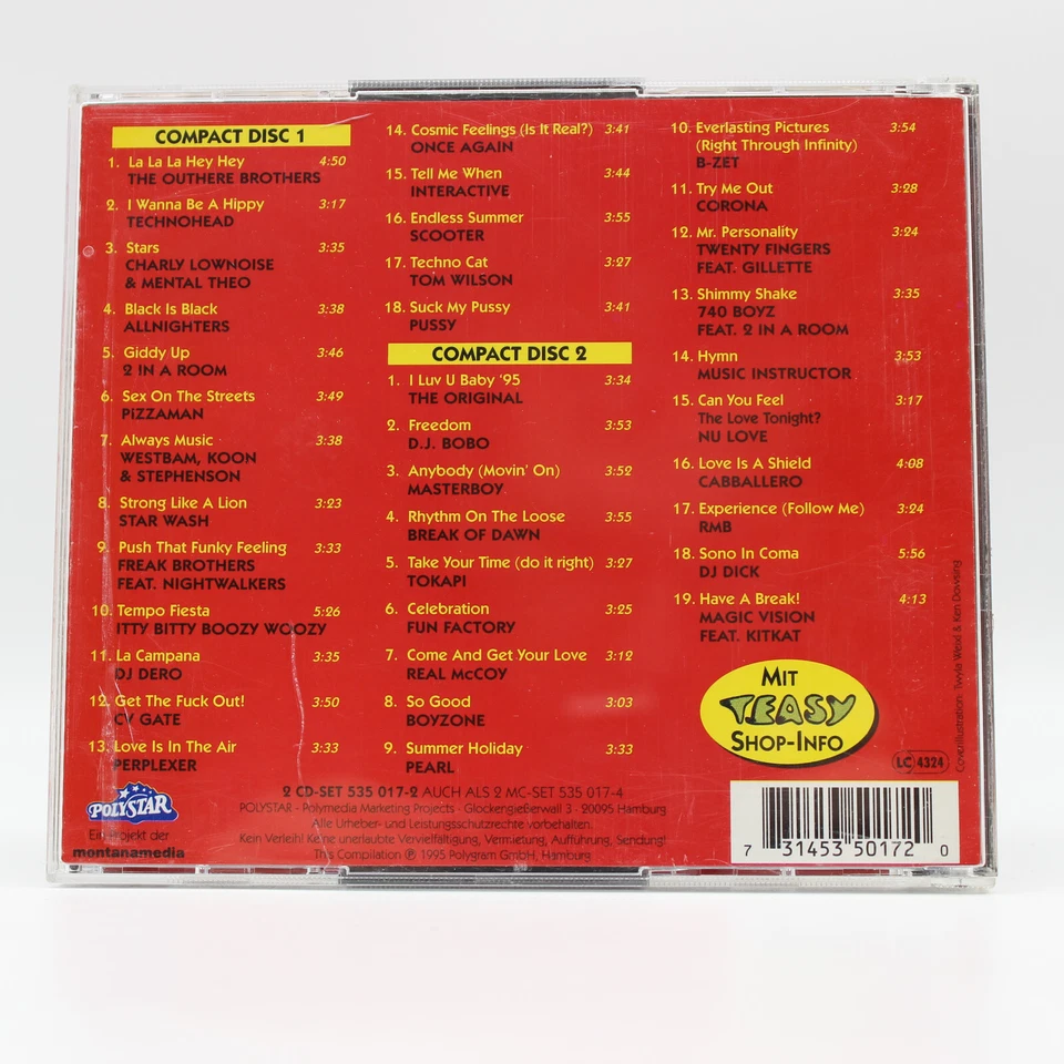 Musik CD | Formel Eins 37 Dance Tracks | Disc poliert - Bild 2 von 2