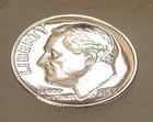 1955 Gem  Proof  "EYE CANDY" Dime 90% Silver Blazing Luster  # 303 ~ 6