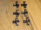 Lego 6 Black Train Buffer Beam with Sealed Magnets