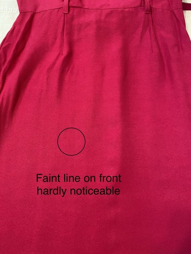Womens Dawn Joy Dress Pink Sz 7 / 8 Side Buttons Vtg 1990s Career Office - Picture 13 of 15