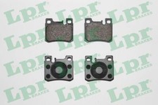 LPR Bremsbeläge Bremsbelegsatz hinten für Mercedes-Benz C-Klasse Saloon