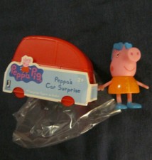 Peppa Pig in sunglasses PEPPA 2 Peppa's Car Surprise blind bag box opened toy