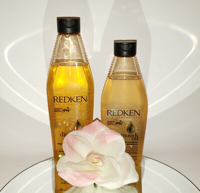 Redken Diamond Oil High Shine Shampoo 10.1oz + and Conditioner 8.5oz Duo Set
