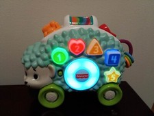 Fisher-Price Linkimals Happy Shapes Hedgehog, Educational and Musical Toy used 