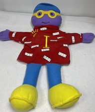 Letter People Alphabet I Plush Puppet By Abrams Mr. I has impossible inches 