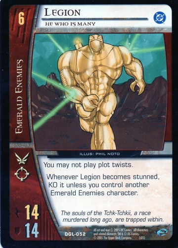 VS System CCG Green Lantern Corp (DGL) Batman (DBM) Individual Trading Cards - Picture 38 of 172