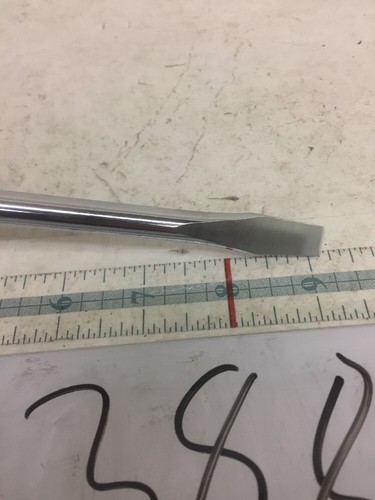 Xcelite R388 3/8" x 8" normaler Schraubendreher mit runder Klinge, bernsteinfarbener Griff USA neu $40 - Bild 7 von 10