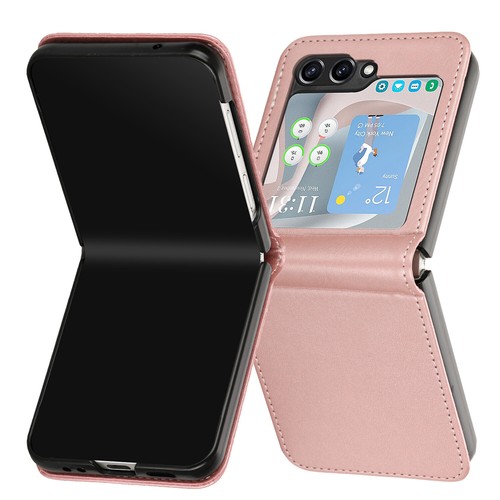 Slim Leather Matte Case for Samsung Galaxy Z Flip 7 6 5 4 Shockproof Phone Cover - 第 7/20 張圖片