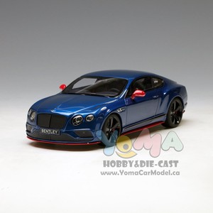Gt Spirit 1 18 Bentley Continental Black Edition Blue