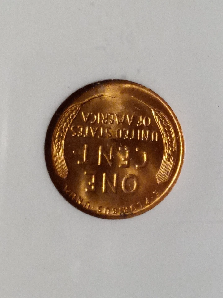 1950-D 1C Lincoln Wheat Penny NGC MS66 RD - 354582-030 - Image 4 of 4