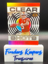 2021 TREY LANCE PANINI ILLUSIONS FOOTBALL ACETATE CLEAR SHOTS RC #CS-18    