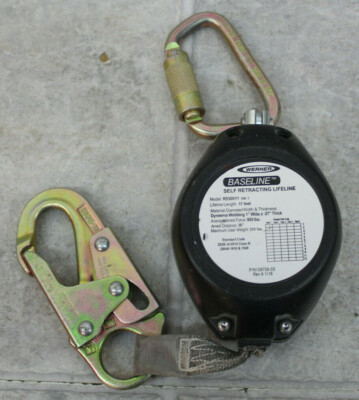 Werner R530011 11-foot Baseline Web Self-Retracting Lifeline