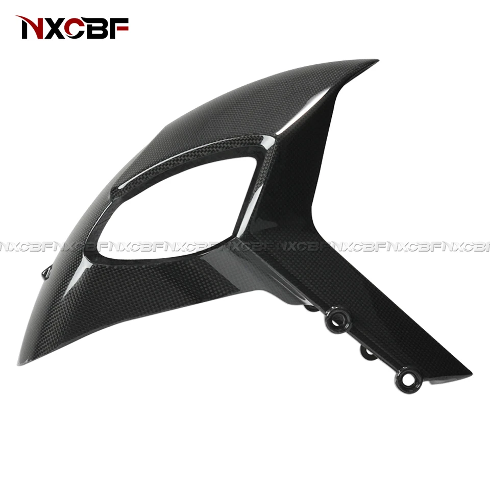 Carenado guardabarros delantero 100 % fibra de carbono para Ducati Monster 696 796 1100 Foto 3 de 4