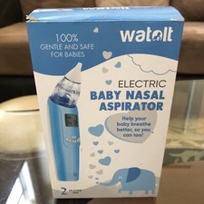 Watolt Electric Baby Nasal Aspirator Battery Power Booger Sucker BC022 Open Box