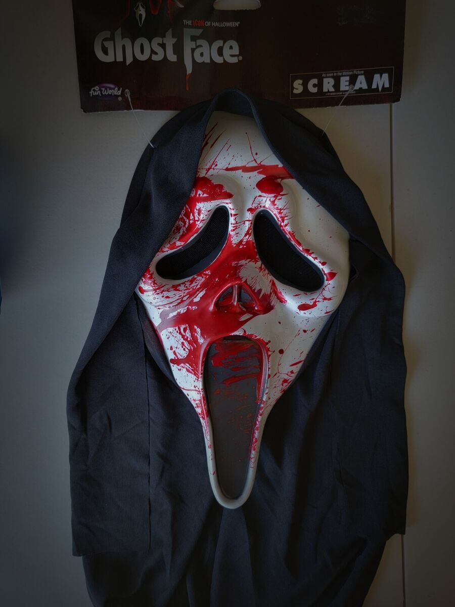 Fun World Inc. Officially Licensed Scream Bleeding Ghost Face