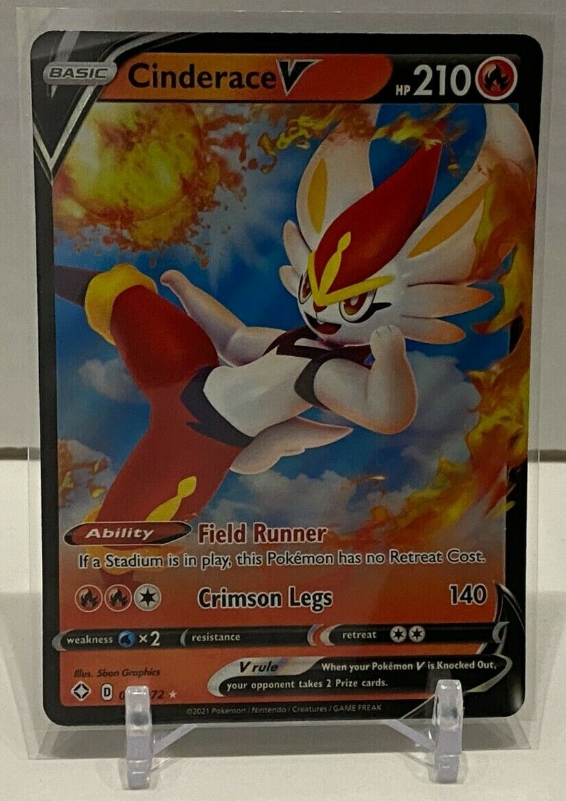 cinderace v pokemon card value Amazon.com: FunGuys Graded Card Storage Box, Trading Card Case for PSA  Graded Pokemon Cards, Sports Card Storage Boxes as PSA Card Holder,  Baseball Card Slab Case Holder for Trading Cards : FunGuys: main image 0