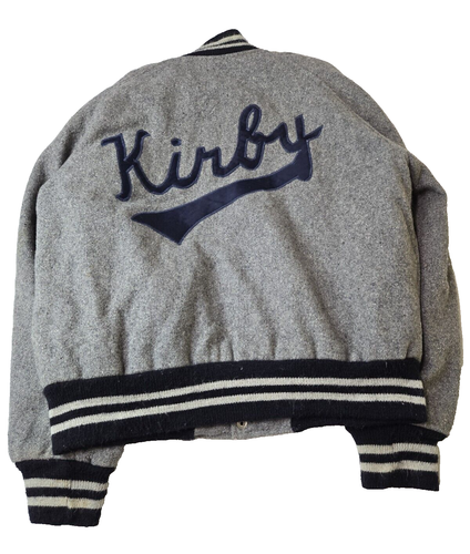 Hatchers Vintage Wool Kirby K Six Flags Letterman Jacket Mens Size Medium M - Picture 2 of 14
