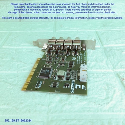 EURESYS Picolo Pro 2 REV DO, Card as photos, sn:0X1D, FedExDHL - Picture 15 of 16