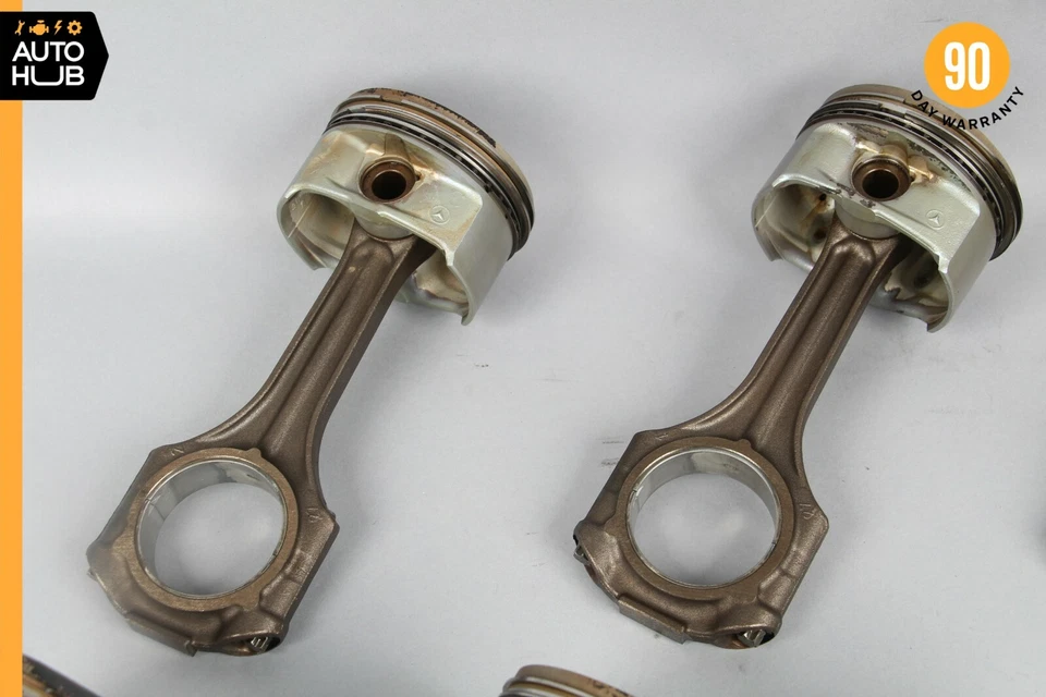 98-06 Mercedes W208 CLK430 E430 S430 Motor Pistón Juego de 8 bielas Foto 3 de 4