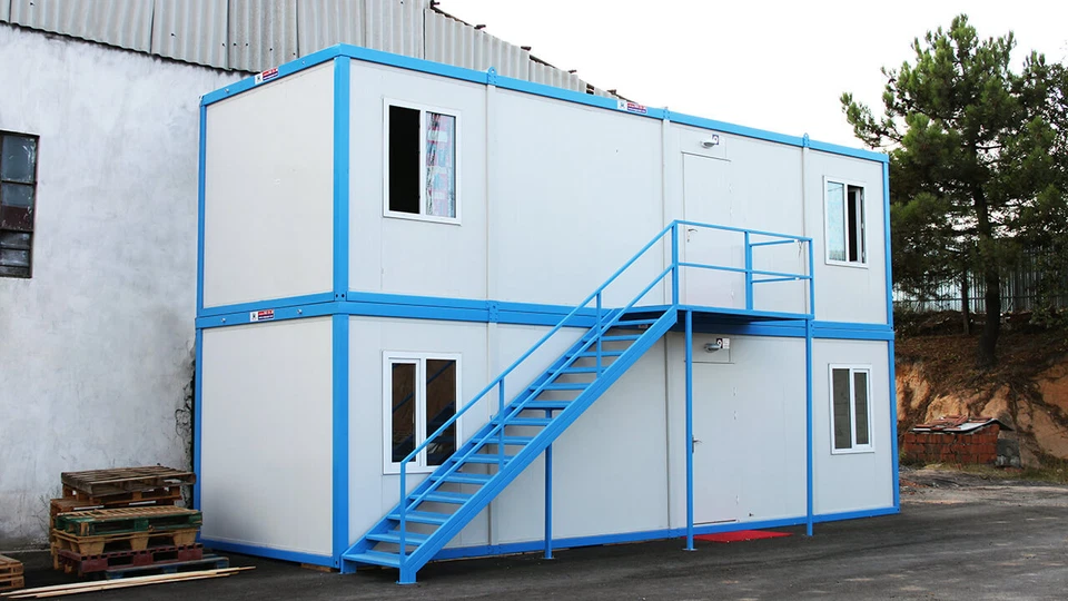 Bürocontainer Baucontainer Wohncontainer Container Aufenthaltscontainer Bausatz - Bild 3 von 4