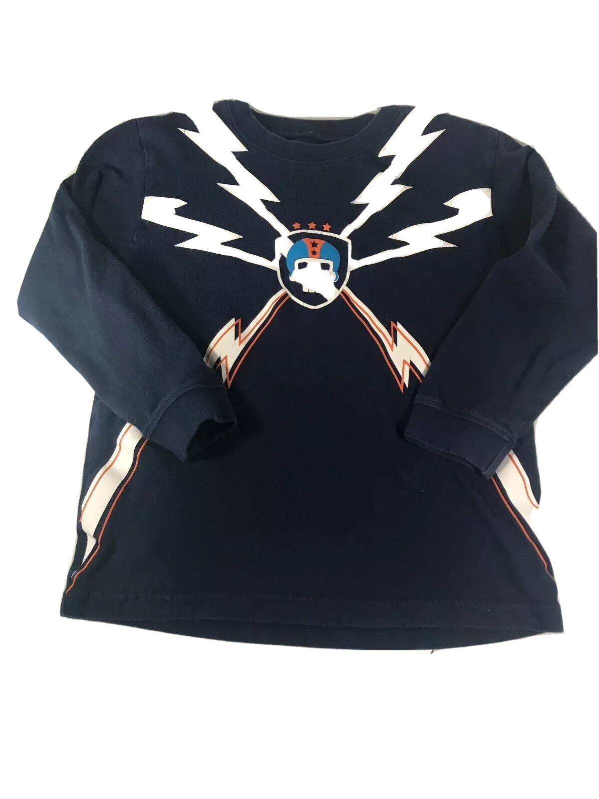 Okie Dokie Stuntman Long Sleeve Tee With Removable Cape Boys T SHIRT Size 7X image 3