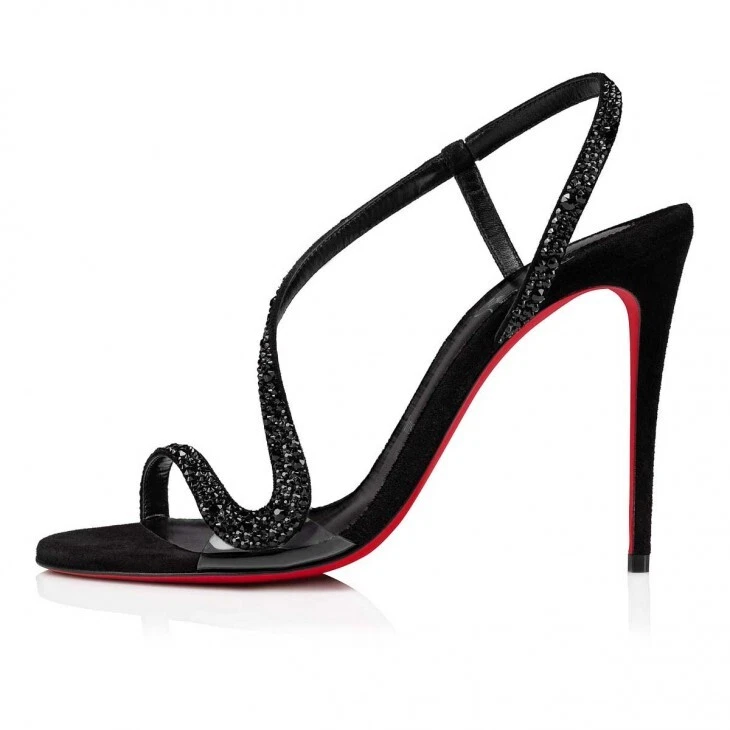 Christian Louboutin — Christian Louboutin Rosalie Strass 100 - Retail $1395
