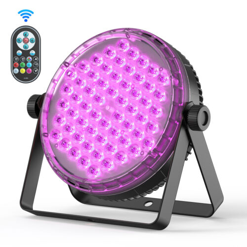 180W RGBW 60LED Par Light Stage Effect Lights DMX Disco Party DJ Light w/Remote - Picture 14 of 23