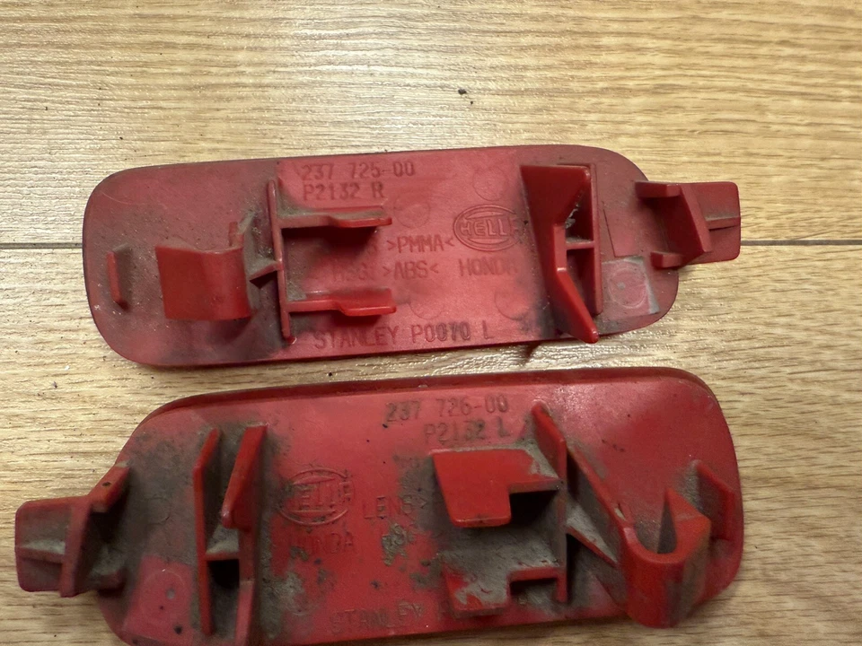 Reflectores de parachoques trasero Honda Cr-V 02 03 04 2gen L&R OEM Foto 3 de 3