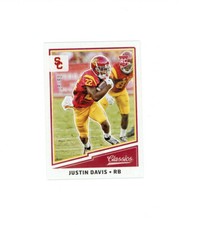 2017 Classics SP ROOKIE JUSTIN DAVIS /50 RC▪️USC Trojans STAR 