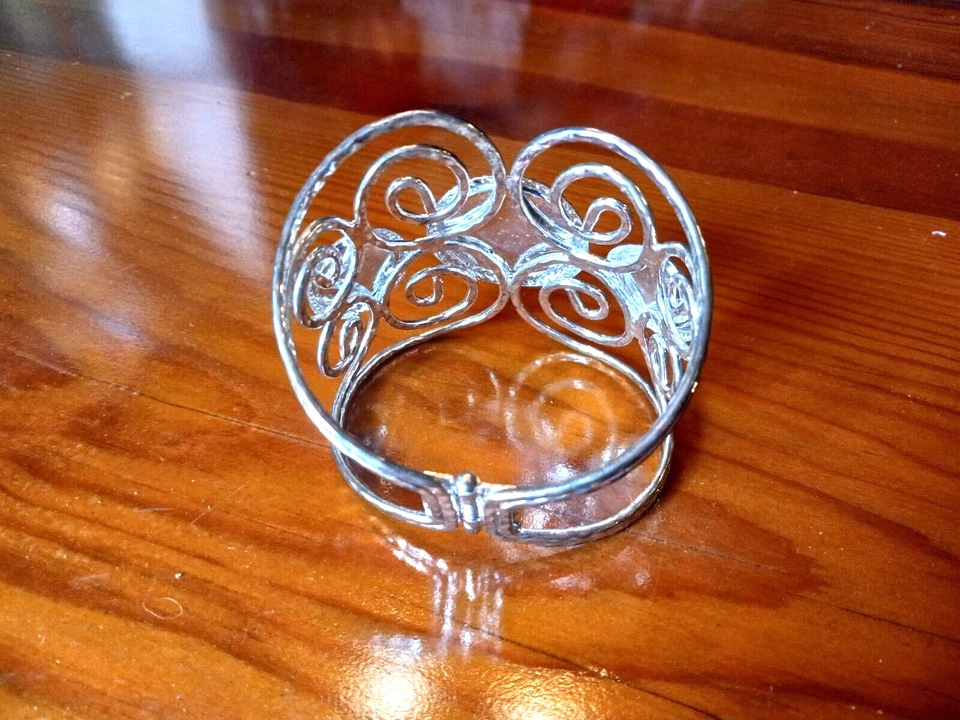 Bichon Frise Bracelet Jewelry Silver Hand Painted Ladies Bracelet - NICE - Изображение 2 из 4