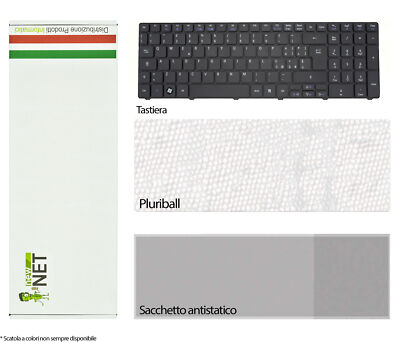 Tastiera Per ACER Aspire 5749Z 5750G &ndash; Layout Nordico (Svedese/Danese)