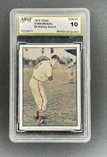 1979 Stan Musial TCMA Baseball History Series #9 GEM MINT 10 St. Louis Cardinals