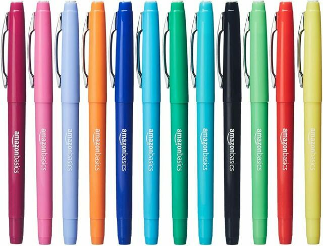 Amazon Basics Pen Tips Amazon AmazonBasics Felt Tip Marker Pens