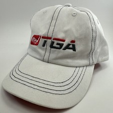 TGA Premier Golf Youth Hat Cap Ages 5-12 White Embroidered NWOT