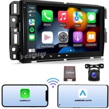 HiFi HD Camera Car Radio Stereo GPS NAVI For Chevrolet GMC Buick Chevy CarPlay