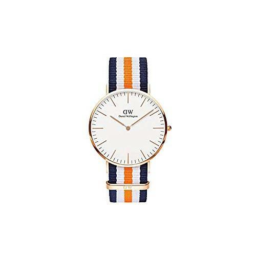 Daniel Wellington Classic Southport Rose Gold Orange Blue Mens Watch DW01000103 eBay