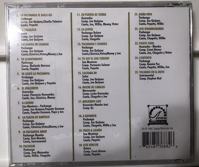 No LOnger Made Rare CD Salsa Joe Quijano La Pachanga Se Baila Asi Los Años 60NEW