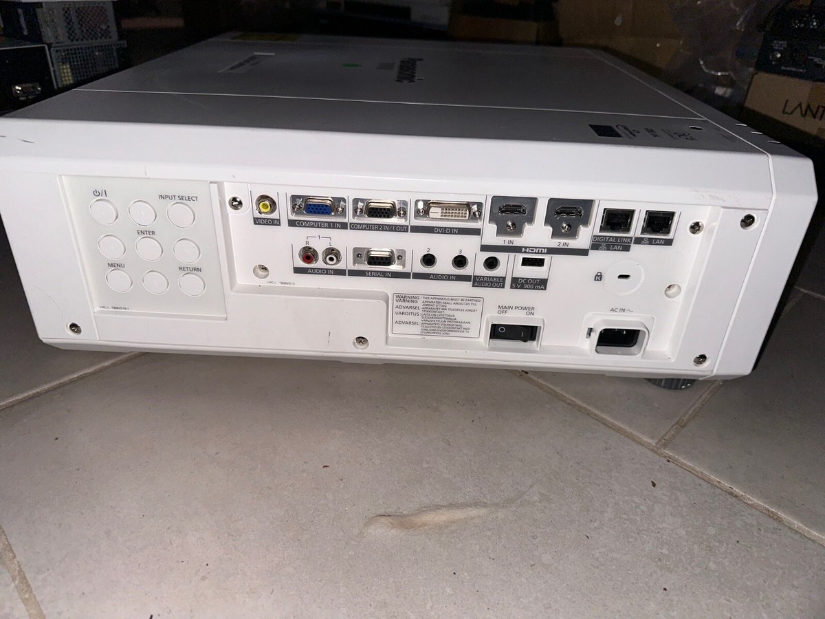 Panasonic PT-RZ570 5400 Lumen Large Venue Laser DLP