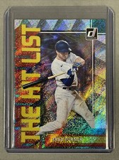 2022 Panini Donruss The Hit List Silver Rapture Trea Turner SP #THL-1 LA Dodgers