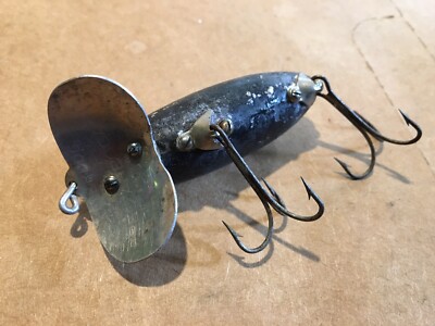 Vintage Fred Arbogast Jitterbug Fishing Lure Wood | eBay