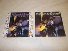 PRINCE AND THE REVOLUTION LOT OF 2 VINYL RECORDS PURPLE RAIN LET'S GO CRAZY