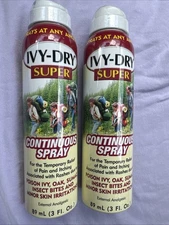 2 Ivy -Dry super Continuous Spray 3 Fl Oz Ea Discontinued