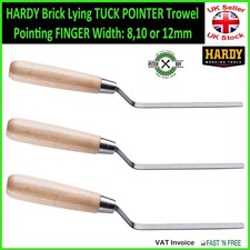 HARDY Brick Lying TUCK POINTER Trowel Pointing FINGER Width: 8,10 or 12mm