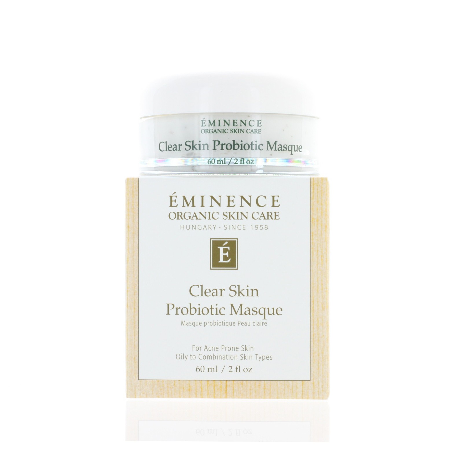 Eminence Clear Skin Probiotic Masque 2oz 60ml NEW FAST SHIP