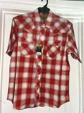 WRANGLER RETRO PEARL SNAP BUTTON WESTERN SHIRT NWT