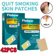 42PCS Nicotine Patches Stop Smoking Aid Help Quit Smoking Patch Skin Patches
