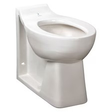 American Standard 3341001.020 Toilet Bowl, 1.6 Gpf, Flush Valve, Floor Mount,