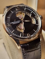 Hamilton Jazzmaster Open Heart Watch Automatic 42mm 80 Hour Reserve Unisex